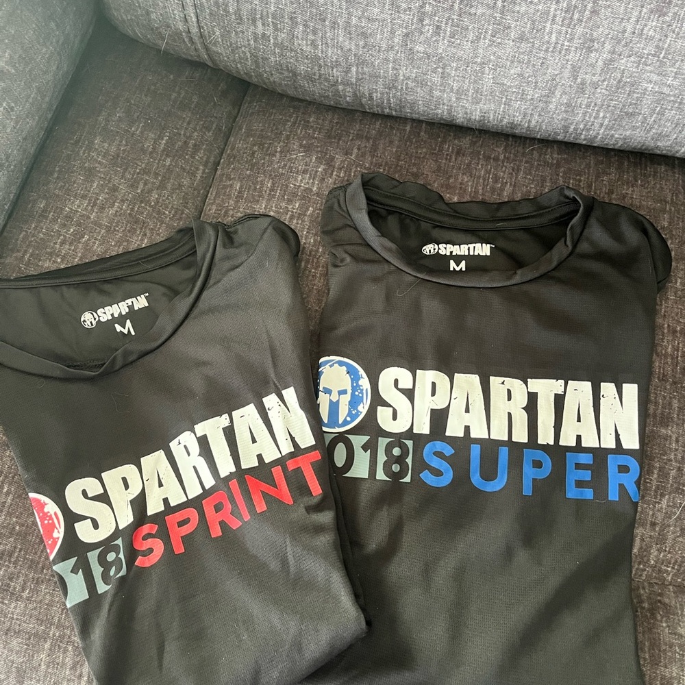 Spartan Sprint and Super T-Shirts